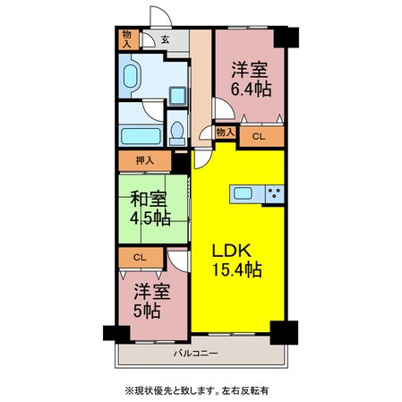 アクシアタワー豊橋の物件間取画像